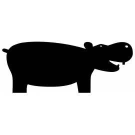 Girouette - Hippopotame vignette