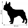 Girouette - Bouledogue Français dimension