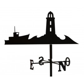 Girouette - Bateau Pèche Phare + Mat1