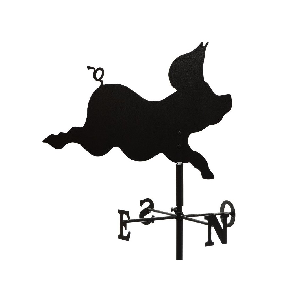 Girouette - Cochon Volant + mat 1
