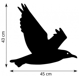 Girouette - Goéland en vol - Vignette