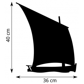 Girouette - Bateau Jolie Mome dimension