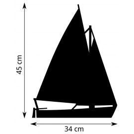 Girouette - Guépard Bateau dimension