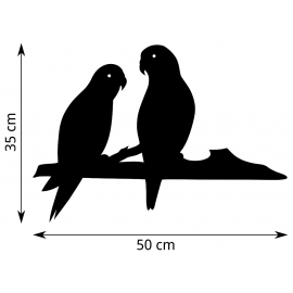 Girouette - Pérruche dimension