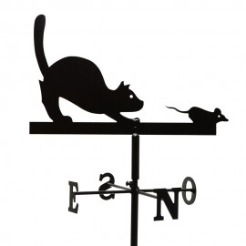 Girouette - Chat souris + Mat 1