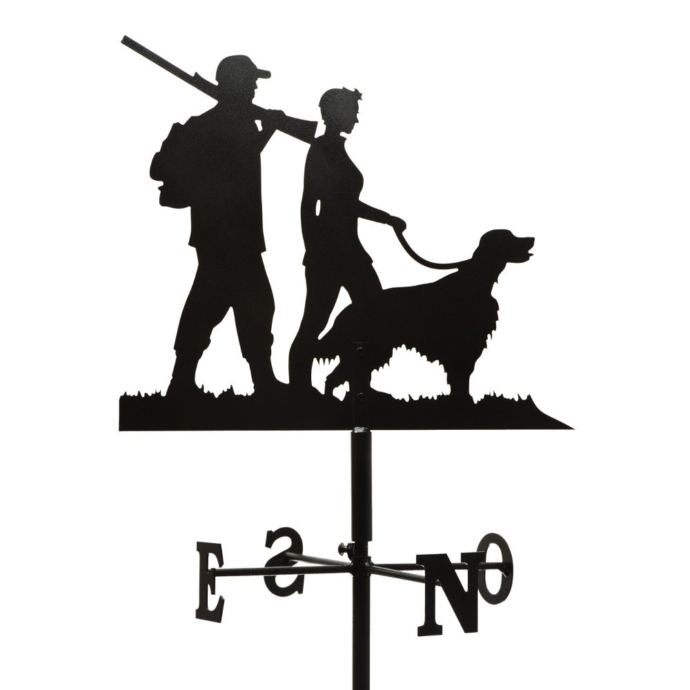 Girouette - Chasseur couple Chien + Mat 1