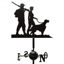 Girouette - Chasseur couple Chien + Mat 2