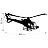 Girouette - Hélicoptère AS350 écureuil - dimension