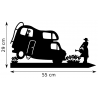 Girouette - Camping-car Jardinière - proportion