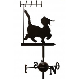 Girouette - Chat Antenne + Mat2