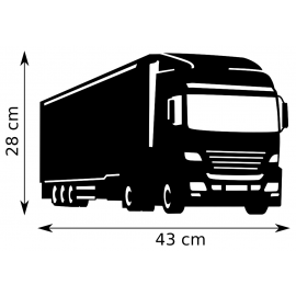 Girouette - Camion - Dimension