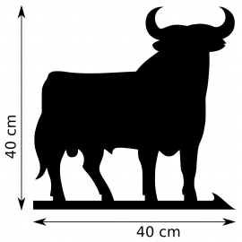 girouette_ Taureau Espagnol _dimension