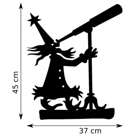 Girouette - Merlin Astronome - dimensions