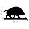 Girouette - Sanglier - dimensions