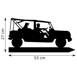 Girouette - Mehari - dimensions