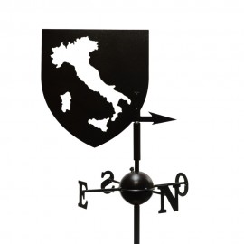 Girouette - Blason Carte Italie - mat 2
