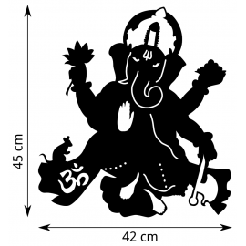 Girouette - Ganesh - dimensions