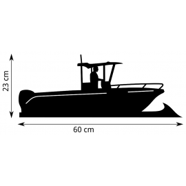 Girouette Bateau Ocqueteau Ostrea 600 - dimension