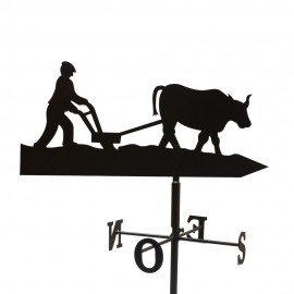 Girouette - Laboureur Vache + Mat 1