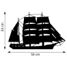 Girouette Voilier Le Français - Dimensions