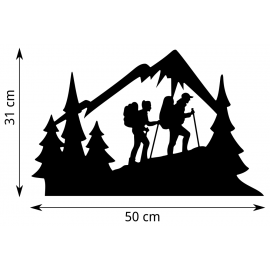 Girouette - Randonneurs Montagne - dimensions