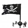 Girouette Drapeau Pirate + mat2