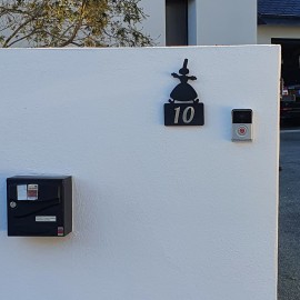 Numéro de Rue Bigouden - Photo