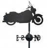 Girouette Moto Harley Davidson Road King + Mât 2
