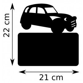 Numéro Rue 2CV dimension