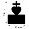 Numéro de Rue - sacré cœur - dimensions