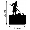 Numéro Rue Paludière - dimensions