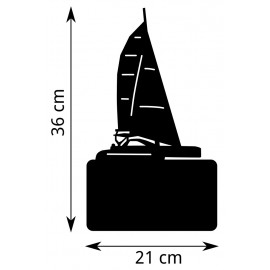 Numéro de Rue Catamaran - Dimensions