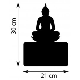 Numéro Rue Bouddha - Dimensions