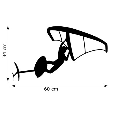 Girouette Wingfoil Dimensions