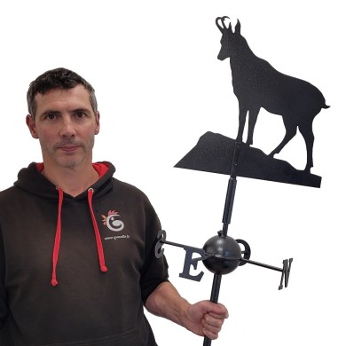 Girouette chamois - Proportions