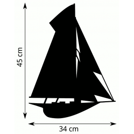 Girouette - Pen Duick 1 dimension