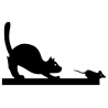 Girouette - Chat souris vignette